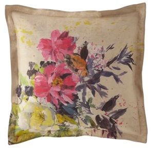 Designers Guild Aubriet Fuschia Pair of Euro Shams